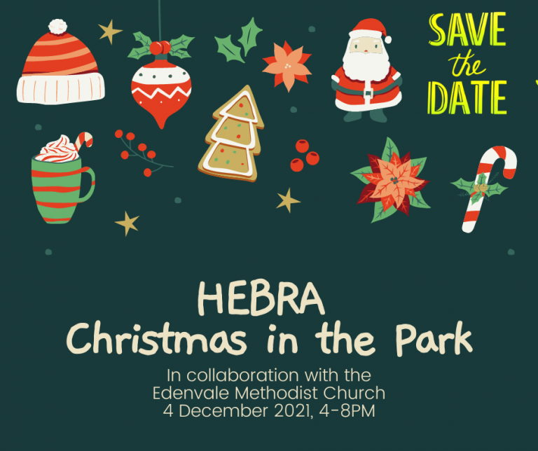 Christmas in the Park Save the date HEBRA